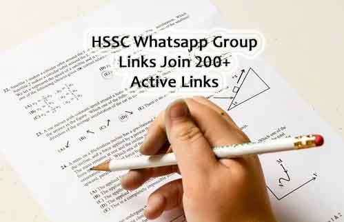 HSSC Whatsapp Group Link