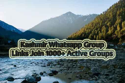 Kashmir Whatsapp Group Link Collection 1000+ News, Study Groups