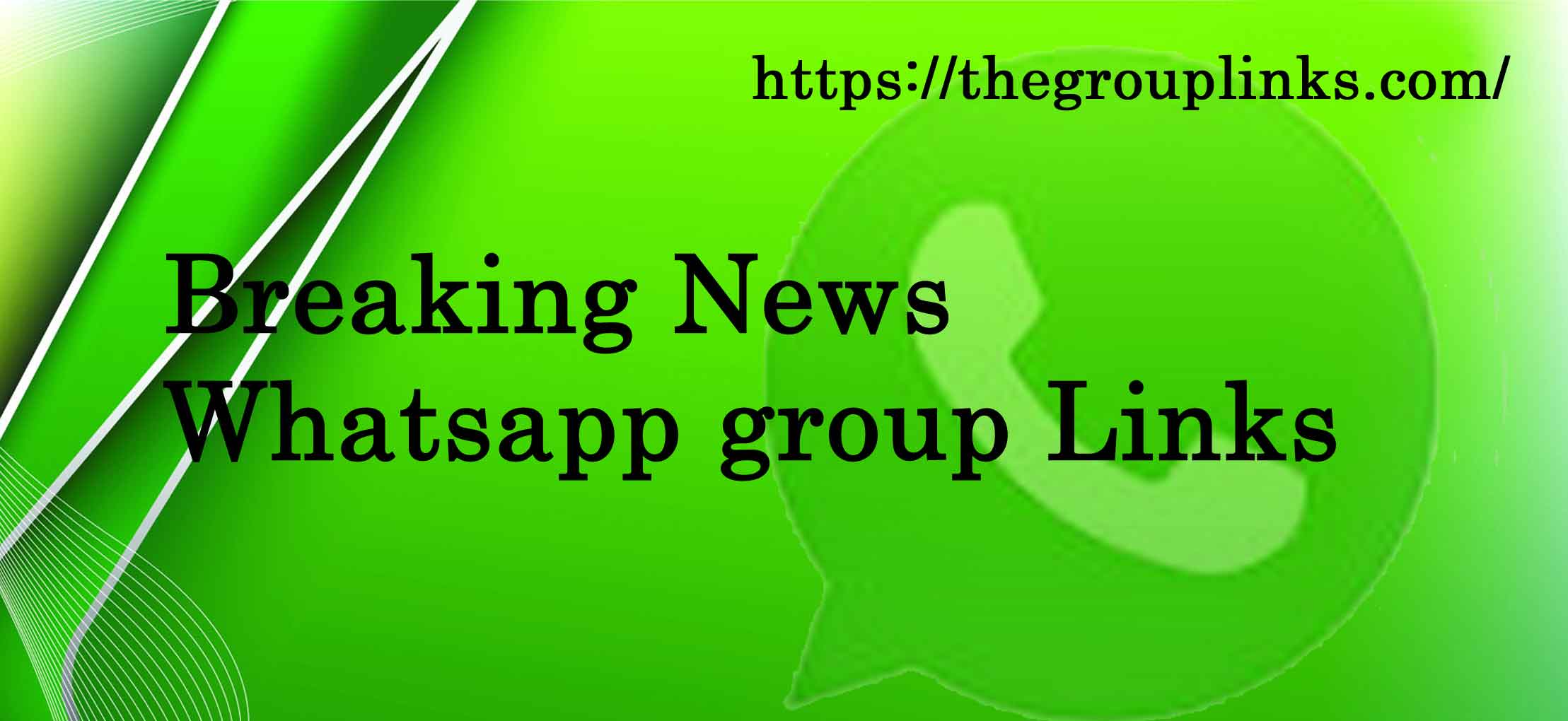 Breaking News Whatsapp Group