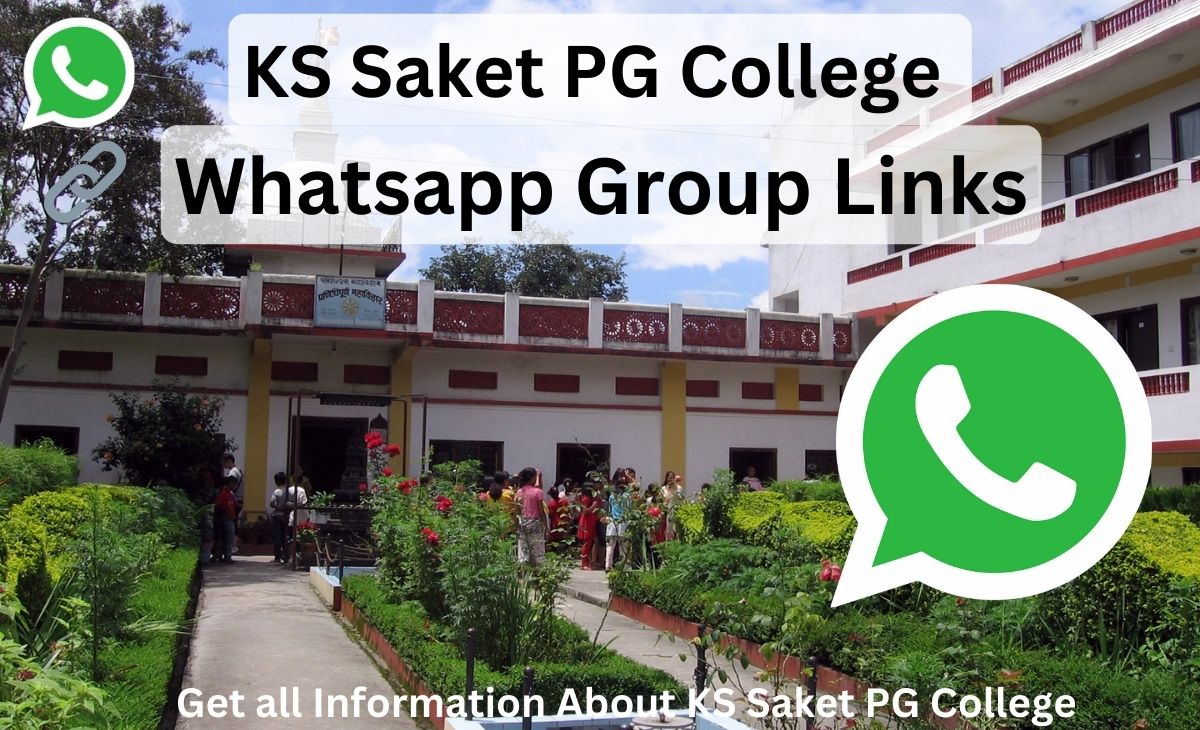 KS Saket PG College Whatsapp Group Link