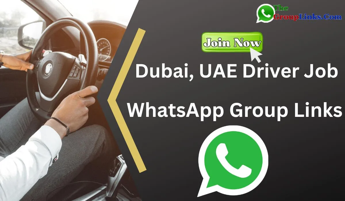 UAE Driver Job WhatsApp Group Link