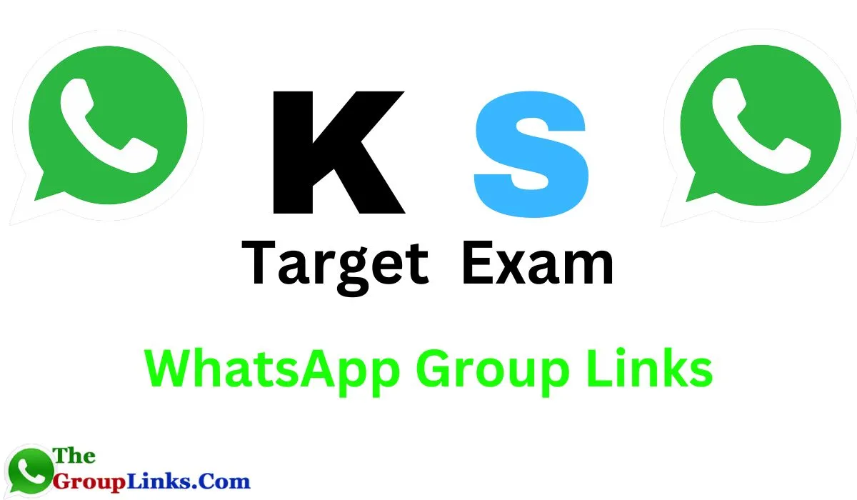 KS Target Exam WhatsApp Group Link